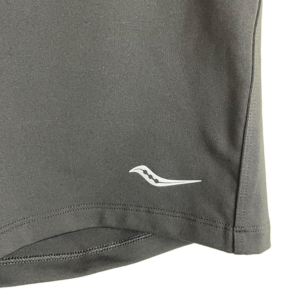 NWT Saucony Cha Cha Long Short Athletic Black Women's size S - Picture 3 of 6